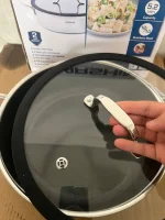 ماهیتابه دو دسته ۲۴ سانت لیزری هیبرید عرشیا مدل ۳۷۰۰ - تصویر 2