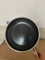 ماهیتابه تک دسته بدون درب ۲۰ سانت لیزری هیبرید عرشیا مدل۳۶۹۶ - تصویر 3